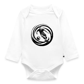Soccer Players Soccer Players Sports - Organic Longsleeve Baby Bodysuit - white - Front
