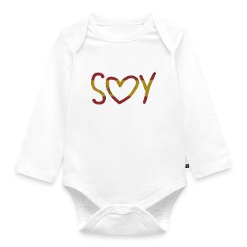 SOY ESPANA - Organic Longsleeve Baby Bodysuit - white - Front