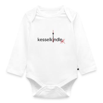 Stuttgart Kesselkindle strahlend - Baby Bio-Langarm-Body - Weiß - Vorne