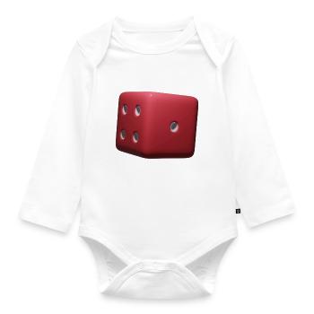 Die - Organic Longsleeve Baby Bodysuit - white - Front