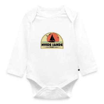 Hvide Sande Dänemark - Baby Bio-Langarm-Body - Weiß - Vorne