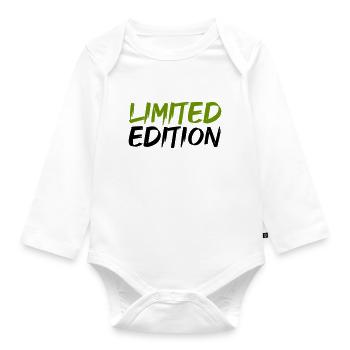 limited edition - Baby Bio-Langarm-Body - Weiß - Vorne
