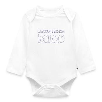 main thing billo - Organic Longsleeve Baby Bodysuit - white - Front