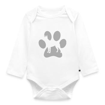Australian Kelpie - Body Bébé bio manches longues - blanc - Devant