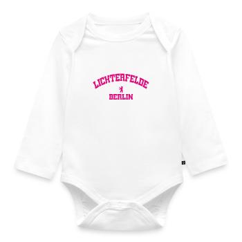 Lichterfelde - Berlin - Deutschland - Allemand - Body Bébé bio manches longues - blanc - Devant