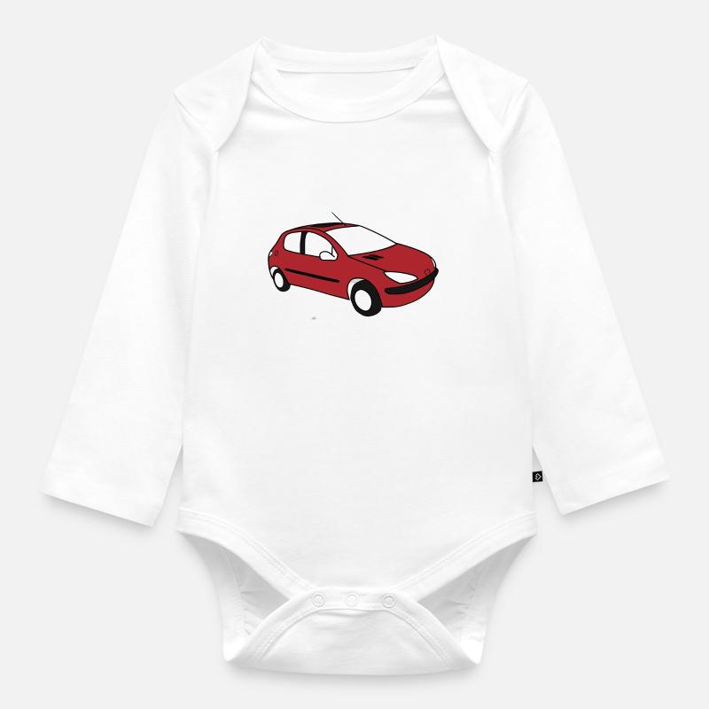 Pyzio Pyzio - Body Bébé bio manches longues - blanc