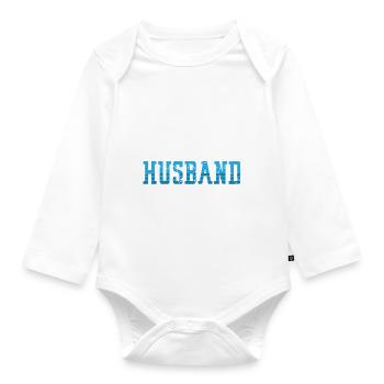 Best Future Husband - Baby Bio-Langarm-Body - Weiß - Vorne