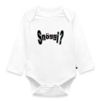 Snöggi? - Baby Bio-Langarm-Body - Weiß - Vorne