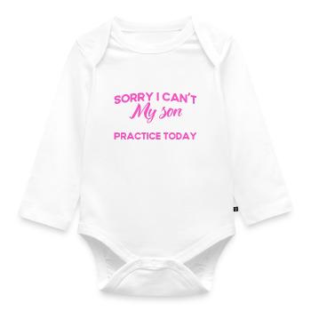 Football Football Mama Mother Gift - Body Bébé bio manches longues - blanc - Devant