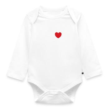 I Love My Ex - Body Bébé bio manches longues - blanc - Devant