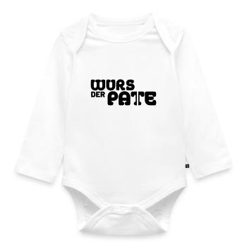 Der Wurstpate - Baby Bio-Langarm-Body - Weiß - Vorne