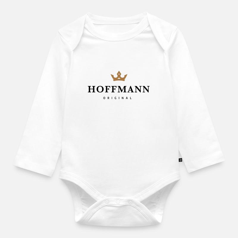 Hoffmann - Baby Bio-Langarm-Body - Weiß