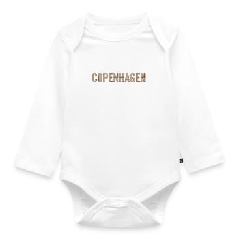 Copenhagen - Organic Longsleeve Baby Bodysuit - white - Front