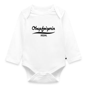 Oberpfalz - Baby Bio-Langarm-Body - Weiß - Vorne
