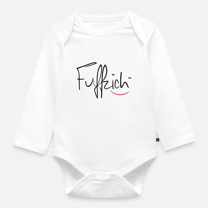fünfzig - Baby Bio-Langarm-Body - Weiß