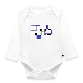 Sequence - Organic Longsleeve Baby Bodysuit - white - Front