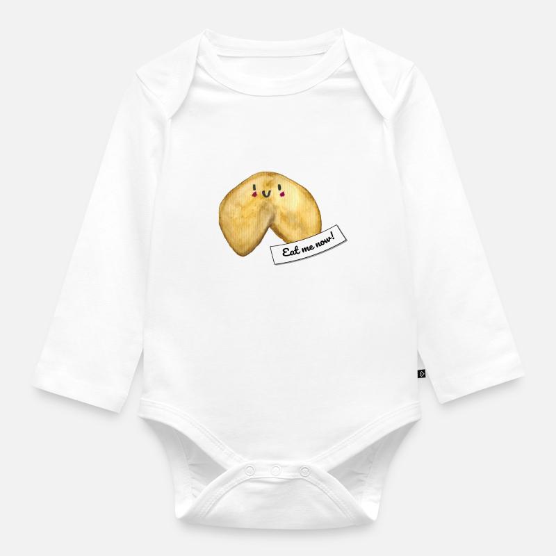 fortune Cookie - Body Bébé bio manches longues - blanc