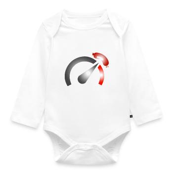 BBQ-Theke - Baby Bio-Langarm-Body - Weiß - Vorne