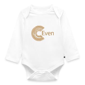 Pour même - Body Bébé bio manches longues - blanc - Devant
