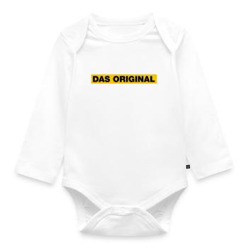 Das Original - Baby Bio-Langarm-Body - Weiß - Vorne