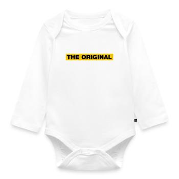 The Original - Baby Bio-Langarm-Body - Weiß - Vorne