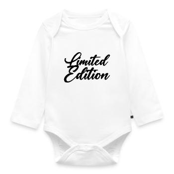limited edition - Baby Bio-Langarm-Body - Weiß - Vorne