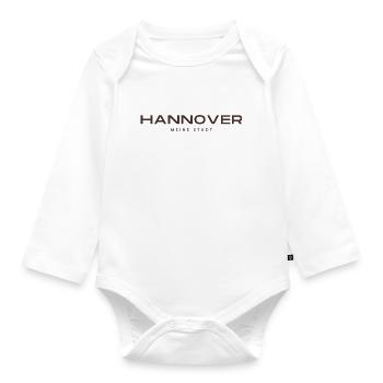 Hannover - Baby Bio-Langarm-Body - Weiß - Vorne