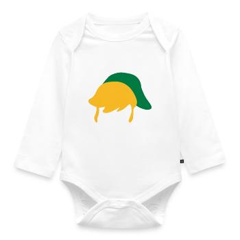 Link - Baby Bio-Langarm-Body - Weiß - Vorne