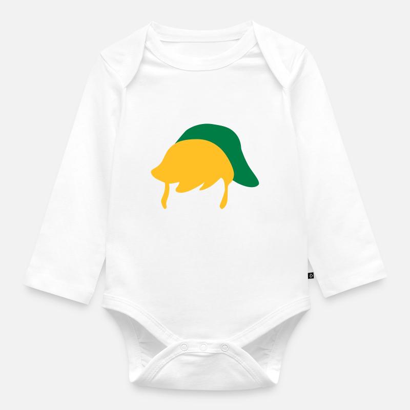 link - Body Bébé bio manches longues - blanc