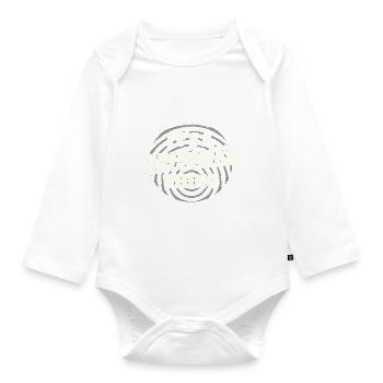 Drummer - Drummer Thing - Organic Longsleeve Baby Bodysuit - white - Front
