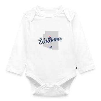 Williams - Arizona - États-Unis États-Unis d’Amérique - Body Bébé bio manches longues - blanc - Devant