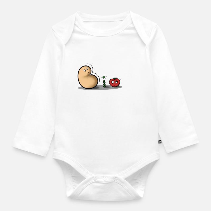 bio - Body Bébé bio manches longues - blanc