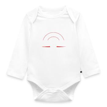 Gerüstbauer Beruf - Baby Bio-Langarm-Body - Weiß - Vorne