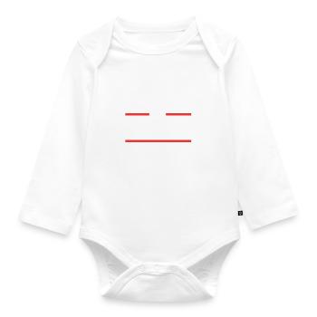 Psychiater Beruf - Baby Bio-Langarm-Body - Weiß - Vorne