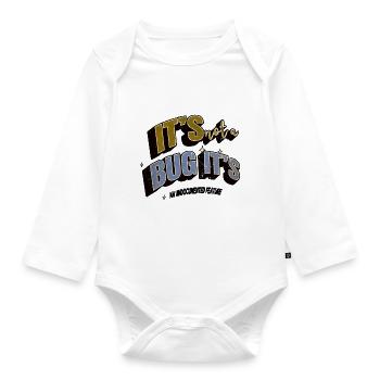 programming coding funny quote quote data science - Baby Bio-Langarm-Body - Weiß - Vorne