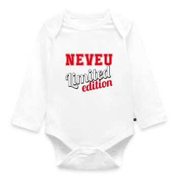 NEVEU LIMITED EDITION - Body Bébé bio manches longues - blanc - Devant