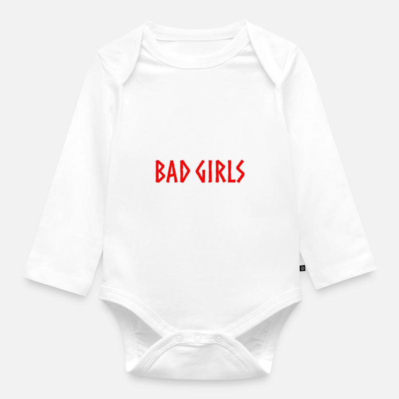 Valhalla Wikinger - Baby Bio-Langarm-Body - Weiß