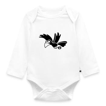 Rabe - Organic Longsleeve Baby Bodysuit - white - Front