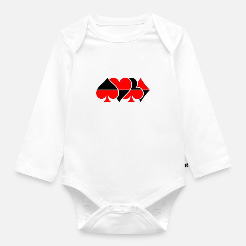 Drôle - Body Bébé bio manches longues - blanc