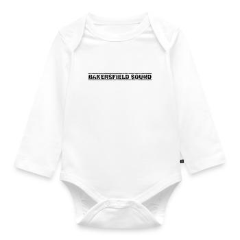 Bakersfield Sound - Organic Longsleeve Baby Bodysuit - white - Front