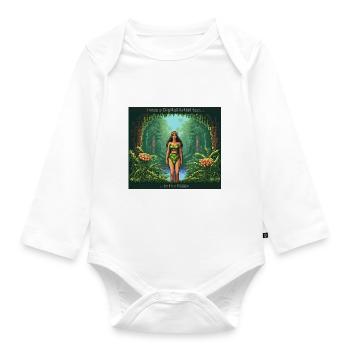 Artist - Organic Longsleeve Baby Bodysuit - white - Front