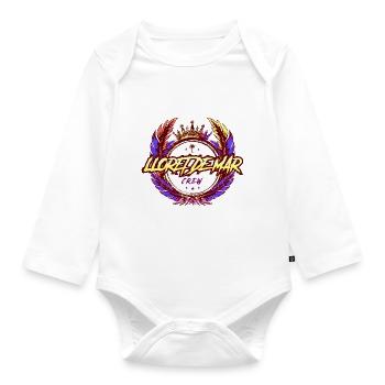 Lloret De Mar Crew Colorful - Organic Longsleeve Baby Bodysuit - white - Front