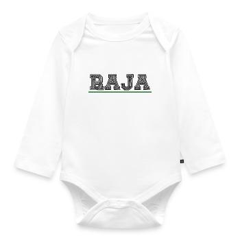 Raja Maroc - Body Bébé bio manches longues - blanc - Devant