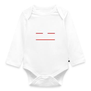 Eventmanager - Baby Bio-Langarm-Body - Weiß - Vorne