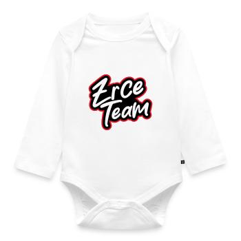 Zrce Team - Organic Longsleeve Baby Bodysuit - white - Front