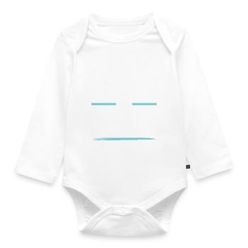 Équipe de réglage - Body Bébé bio manches longues - blanc - Devant