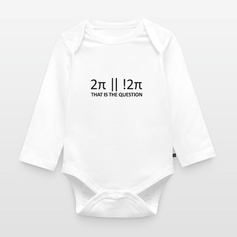 Drôle Nerd Question pour les programmeurs Geeks Coder Body Bébé bio manches longues
