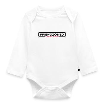 friendzone - Baby Bio-Langarm-Body - Weiß - Vorne