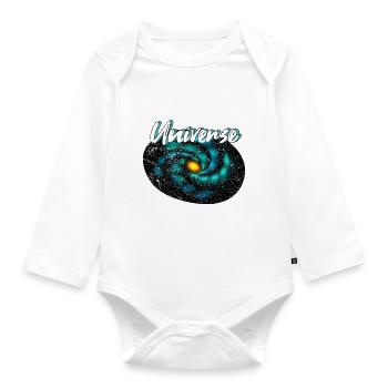 Astronaut Astronomy Space Gift 6 - Body Bébé bio manches longues - blanc - Devant