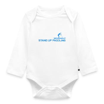 SUP Evolution - Baby Bio-Langarm-Body - Weiß - Vorne